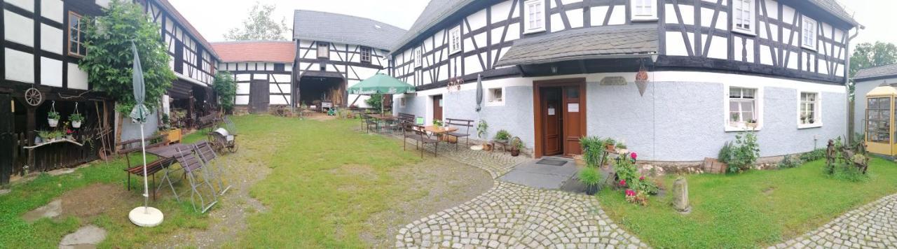 Ferienwohnung Familie Ernst Langenwetzendorf Exteriör bild